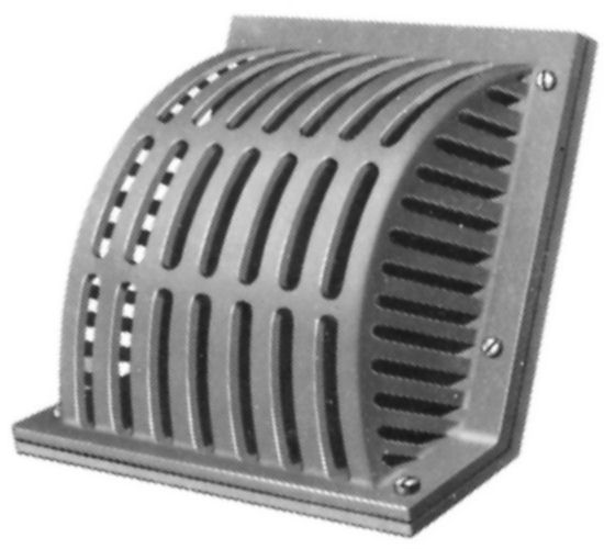 Josam 24900 Parapet Type Angle Dome Grate Roof Drain