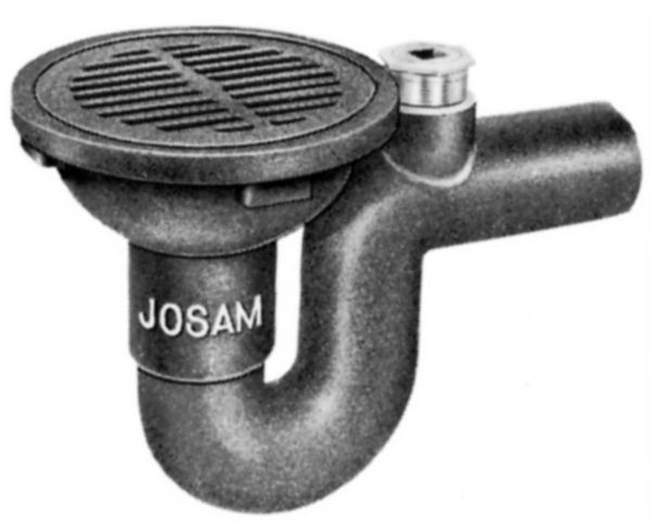 Josam 38250A Round Top With Cleanout and BWV