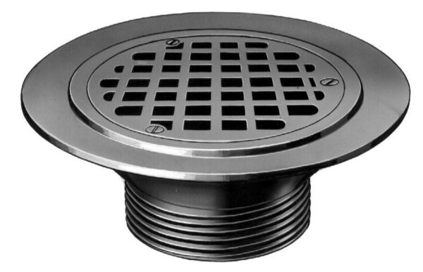 Josam 6AF Round Nikaloy Strainer With Tile Flange