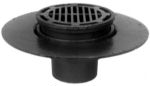 Josam 24040 9" Super Flo Top Medium Sump Composition Deck Flange