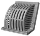 Josam 24900 Parapet Type Angle Dome Grate Roof Drain