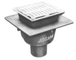 Josam 49300 Super Flo 8" Square Top 6" Deep