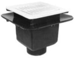 Josam 49360A 12" Square Top 10" Deep Floor Sink