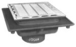 Josam 49400 Super Flo 16" Square Top 6" Deep