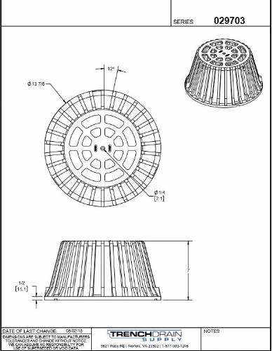 Dome Strainer modified subway filter