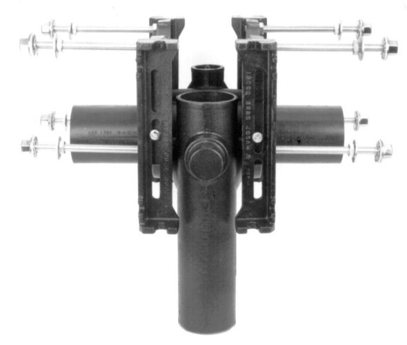 JS14444 Josam 14444 Vertical Close NoHub Offset Back to Back by Commercial Plumbing Supply