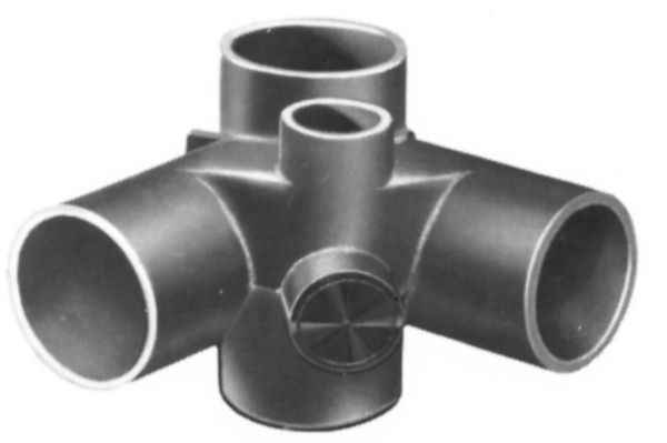 Josam 15984 90 Double Waste Fitting