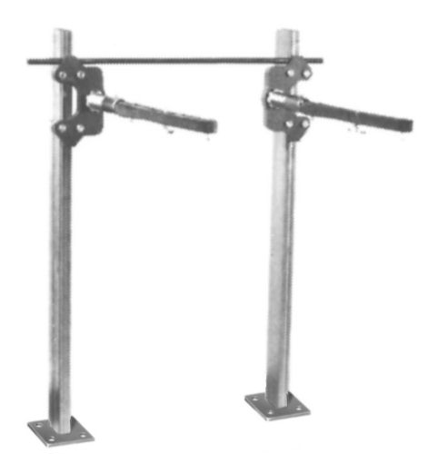 Josam 17100-67 Floor Mount Adjustable Concealed Arms