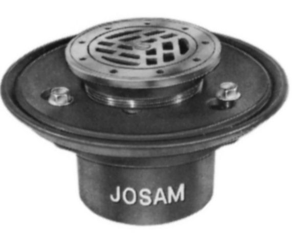 Josam 30000-C C.I. Body with Non Clog Strainer