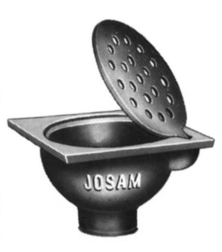 Josam 39960 8" Top with Hinged Grate