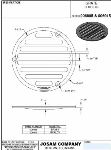 006915 Grate