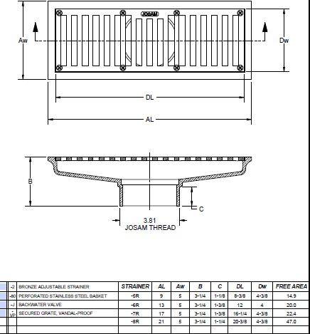 008004 8R Nikaloy Grate Half