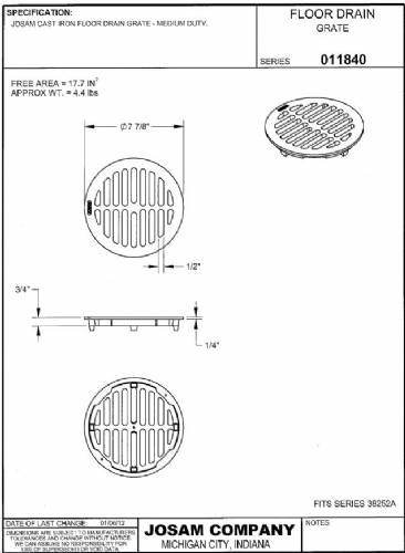 510 Cast Iron Grate