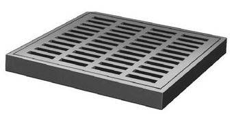 JS034491 CI Grate 10" square