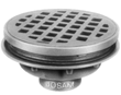 Josam 34710 Floor Drain: 14-7/8" Round w/Extra Heavy Duty C.I. Grate & Bucket