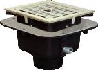 Josam 49870A 12" Square Can Wash Drain