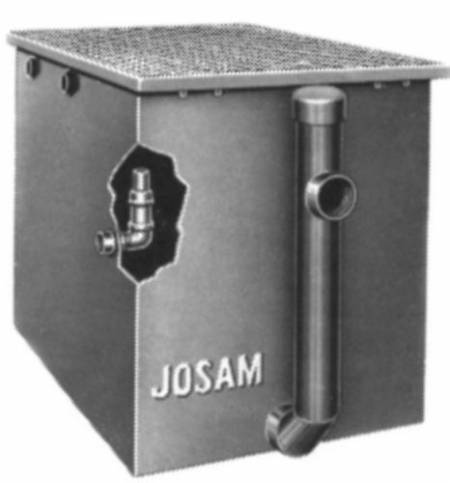 Josam 60610A-Ext Draw Off Type High Volume Oil Separators