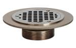 Josam AF Round Nikaloy Strainer With Tile Flange