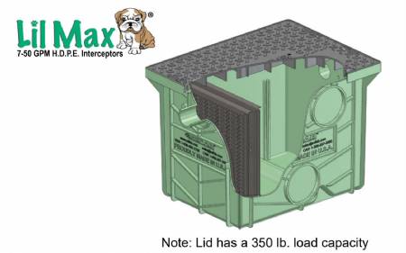 M Solid-30-S HDPE Mifab 30 GPM Solids Interceptor