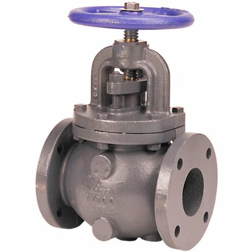 F-718-B Globe Valve, Class 125, Iron Body Globe Valve, Flanged