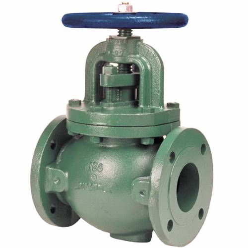 F-738-31 Globe Valve, Ductile Iron, Class 150, Bronze Trim