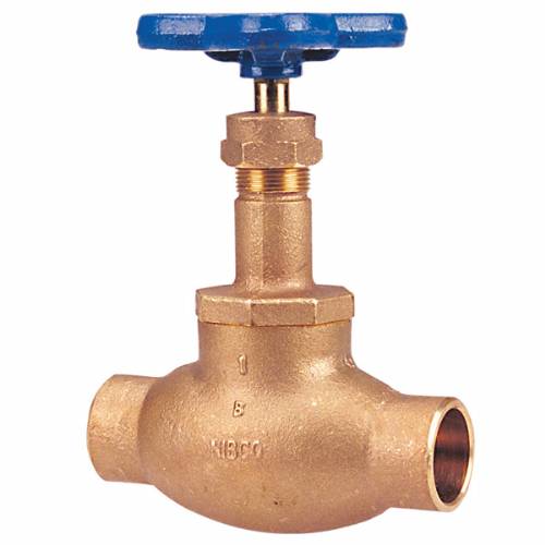 S-211-Y Globe Valve, Class 125, Bronze, PTFE Disc, Solder Ends