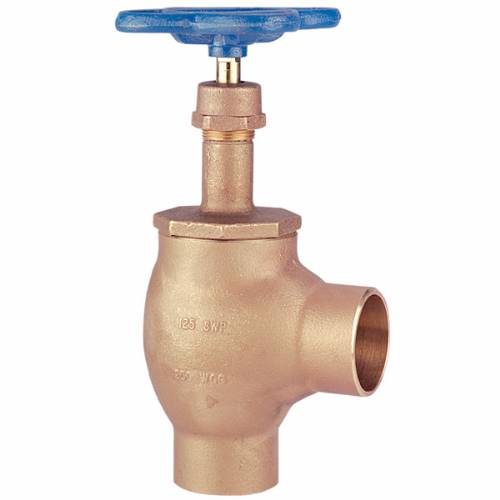 S-311-Y Angle Valve Bronze, Class 125, Solder Ends