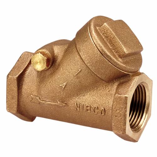 T-413-B Check Valve Bronze,Class 125, Brze Seat Disc, Threaded Ends