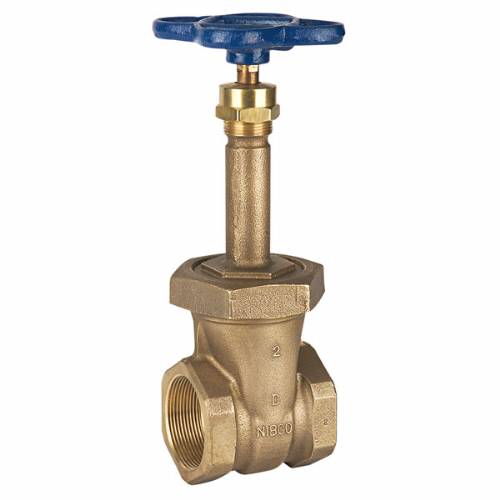 T-134-U Gate Valve Bronze, Rising Stem, Union Bonnet, Threaded