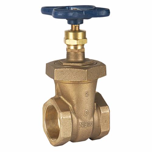 T-136-U Gate Valve, Bronze, Non-Rising Stem, Union Bonnet, Threaded