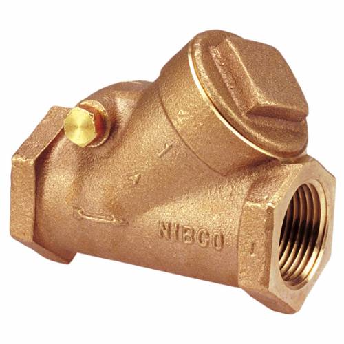 T-433-Y Check Valve,Class 150, Bronze, PTFE Disc, Threaded Ends