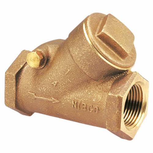 T-473-B Check Valve, Bronze, Class 300 Threaded, Bronze Disc