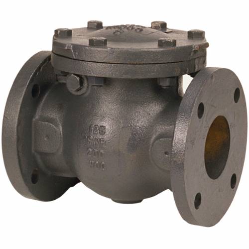 F-918-B Cast Iron, Class 125, Check Valve, Swing, Flanged