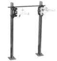 Josam 17380 Floor Mount Adjustable Exposed Arms