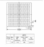 Z673 Square grate 23 7/8" x 1 1/2"