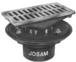 Josam 30000-R C.I. Body with Rectangular Nikaloy Strainer