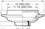 A2130CIG 11 1/2" x 5/8" Grate only CI