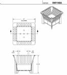 49340A Alum Internal Sediment Bucket