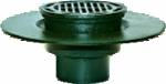 Josam 24040 9" Super Flo Top Medium Sump Composition Deck Flange