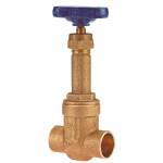 S-111 Gate Valve Bronze, Class 125, Rising Stem, Solder Ends