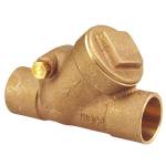 S-413-B Check Valve,Bronze, Class 125, Bronze Seat Disc Solder End