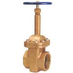 T-134-B Large Diameter,Bolted Bonnet,Gate Valve Bronze, Rising Stem,Threaded