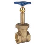 T-134-U Gate Valve Bronze, Rising Stem, Union Bonnet, Threaded