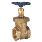 T-136-U Gate Valve, Bronze, Non-Rising Stem, Union Bonnet, Threaded