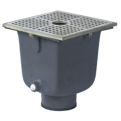 Sanitary Can Wash Nickel Bronze Top - 4" Pipe Size
