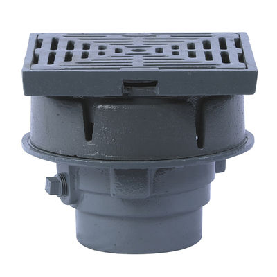  Roof Drain with 8" x 8" Promenade Top 3" Pipe Size
