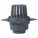 8" Flanged Cast Iron Roof Drain 3" Pipe Size