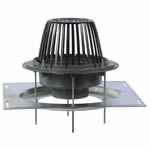 16 5/8" High Volume Roof Drain w/Flange As Sump 8" Pipe Size
