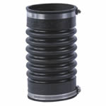 8 1/8" High Neoprene Expansion Coupling 3" Pipe Size
