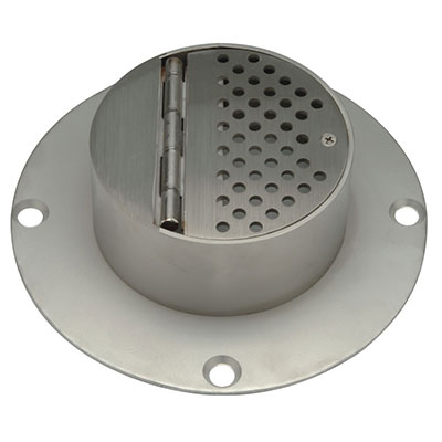 Zurn Downspout Cover - 6" Pipe Size 304 Stainless Steel